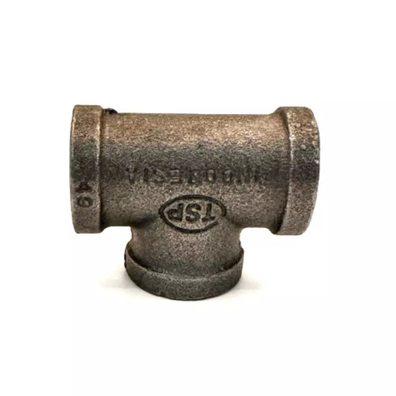 An image of a black pipe measured at 3/8".