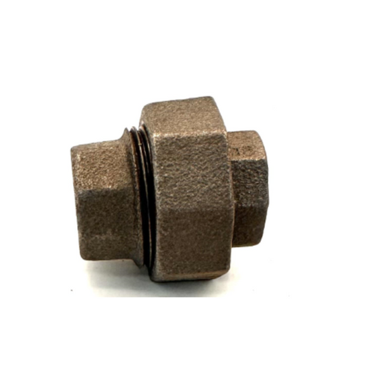 1/2" Union Black