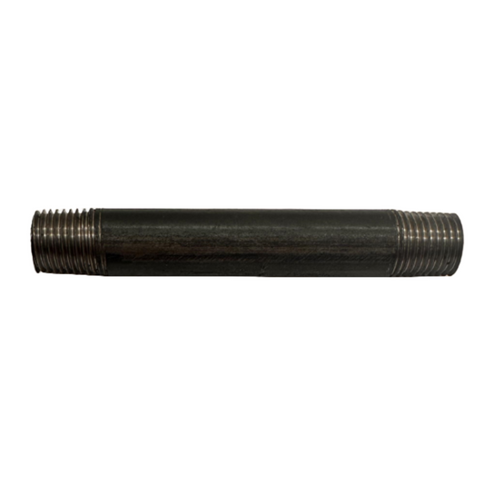 1/4" X 3-1/2" Nipple Black