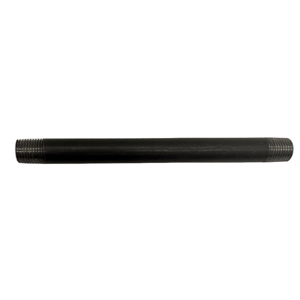 1/4" x 6" Nipple Black