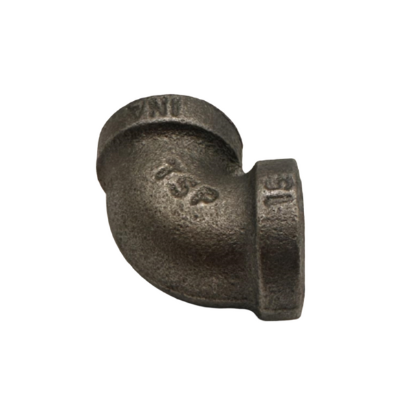 1/4" 90 Deg. Elbow, Black Pipe