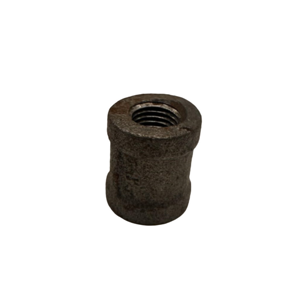 1/4" Coupling Black