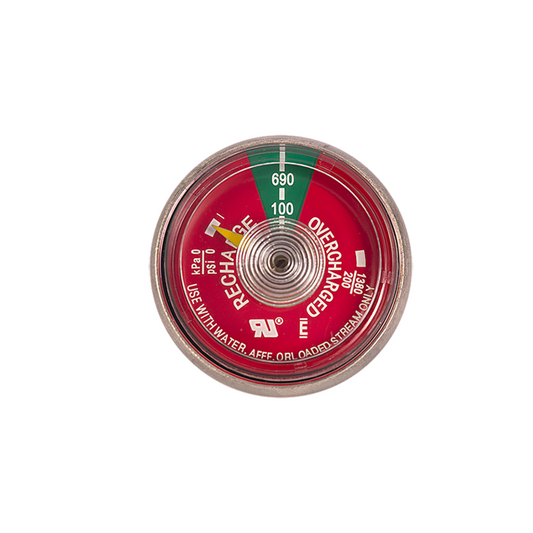 100 PSI Water Gauge