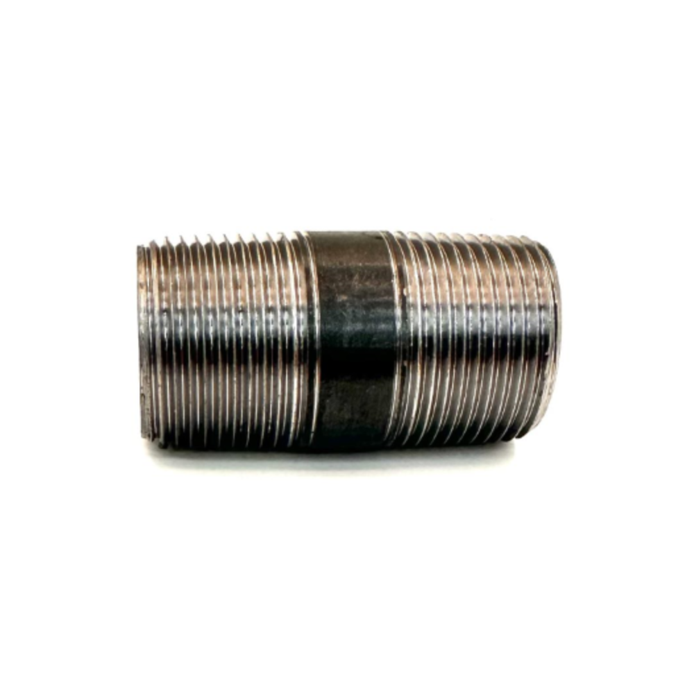 1" x 2-1/2" Nipple Black