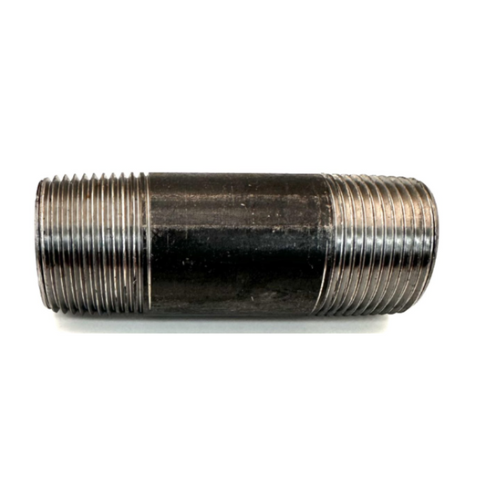 1" x 3-1/2" Nipple Black