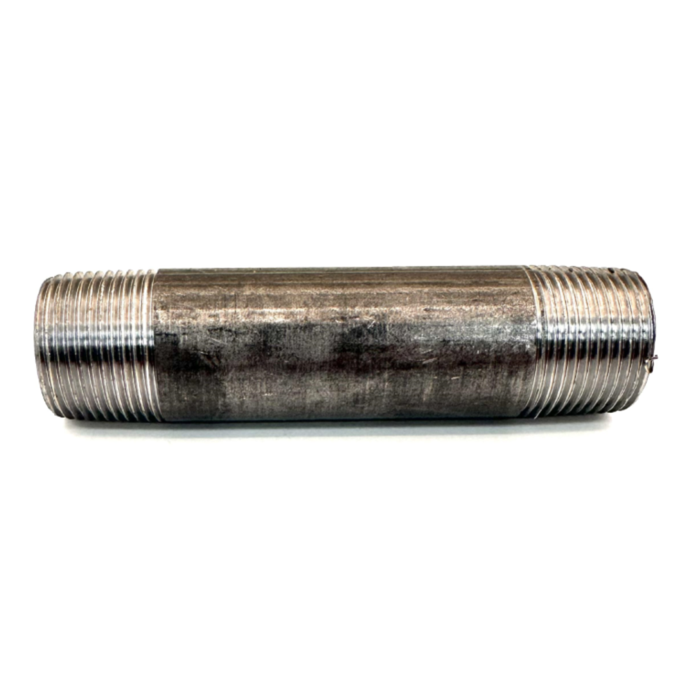 1" x 5" Nipple Black