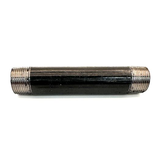3/4" x 5" Nipple Black