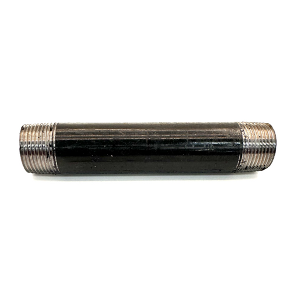 3/4" x 5" Nipple Black