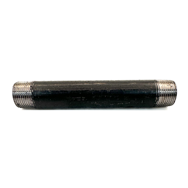 3/4" x 6" Nipple Black