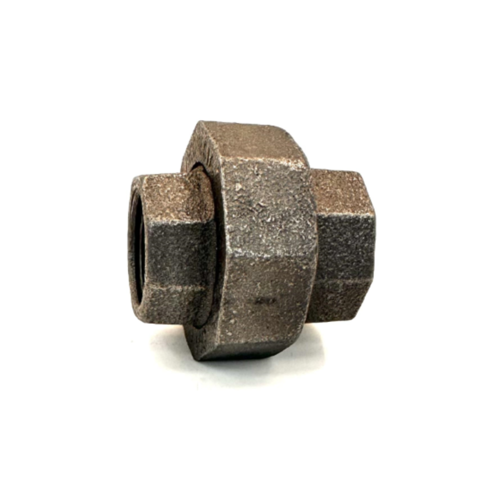 3/4" Union Black