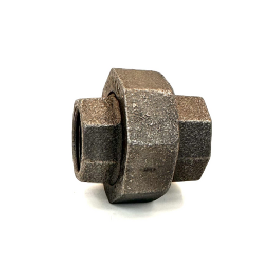 3/4" Union Black