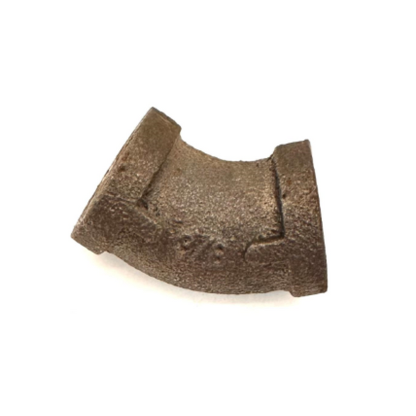 3/8" 45 Degree Elbow Black