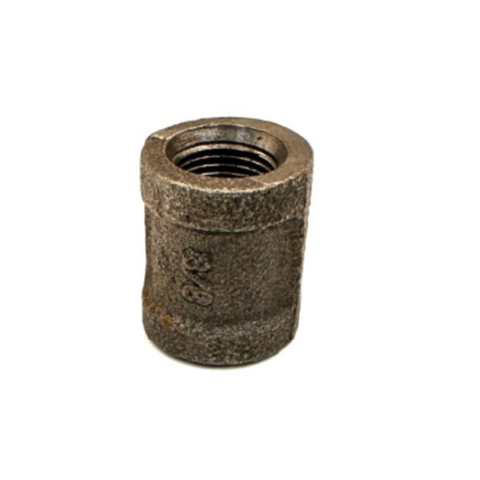 3/8" Coupling Black