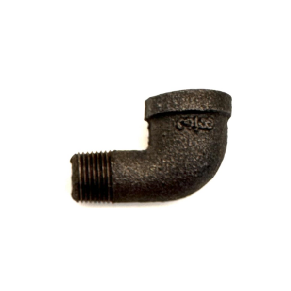 3/8" 90 Degree Street Elbow Black