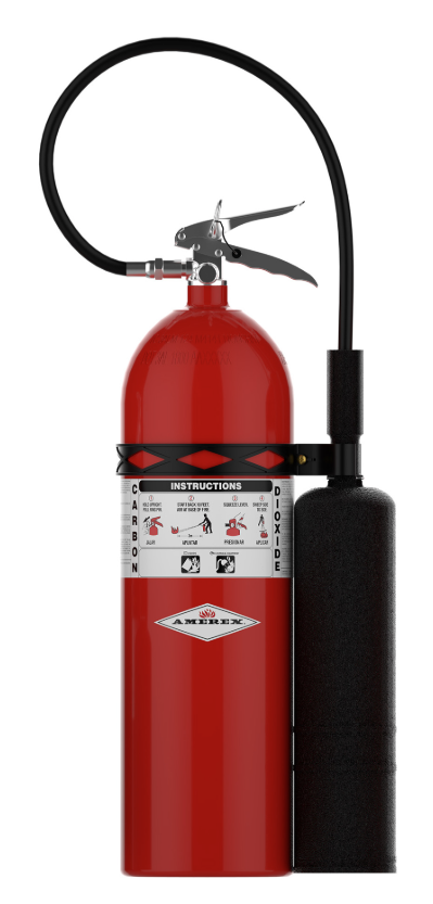 15LB Amerex 331 - Carbon Dioxide (CO2) Fire Extinguisher