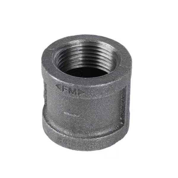 1" Coupling Black