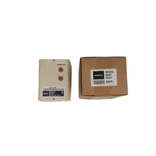 R-102 Manual Reset Relay