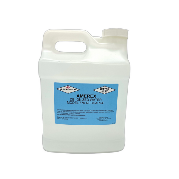 671 Amerex DeIonized Water 2.2 Gallons 16363