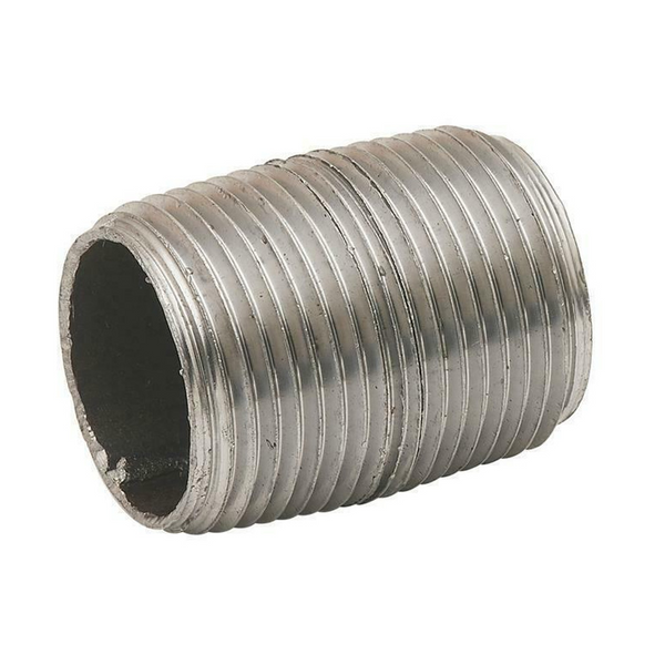 1" Close Nipple Black Schedule 40