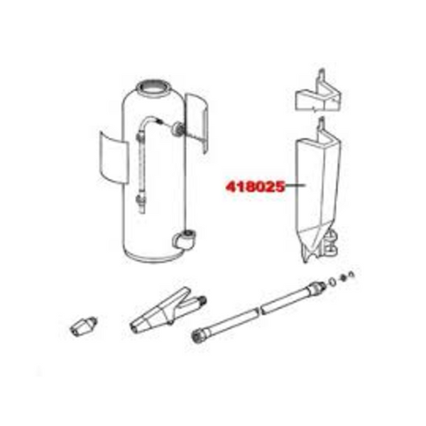 Ansul 30lb Cartridge Cover 418025