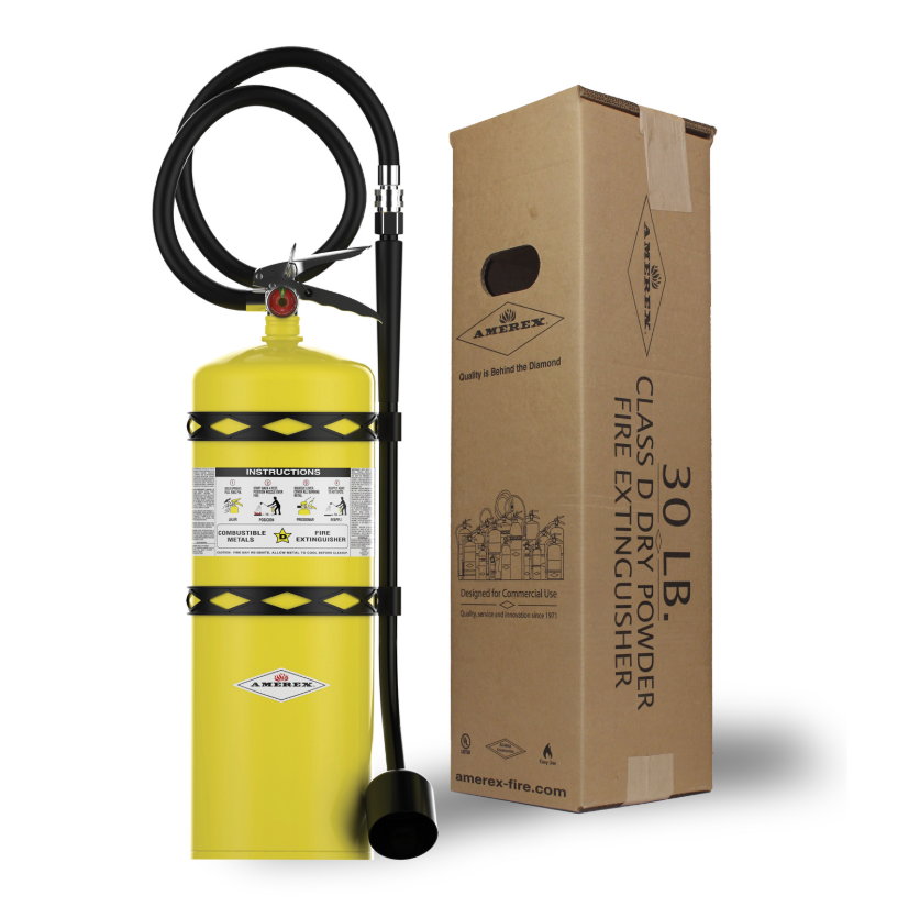 30LB Amerex B570 - Sodium Chloride Chemical Class D Fire Extinguisher