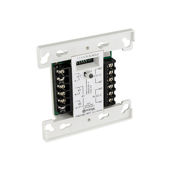 Potter PAD 100-TRTI Two Relay Two Input Module