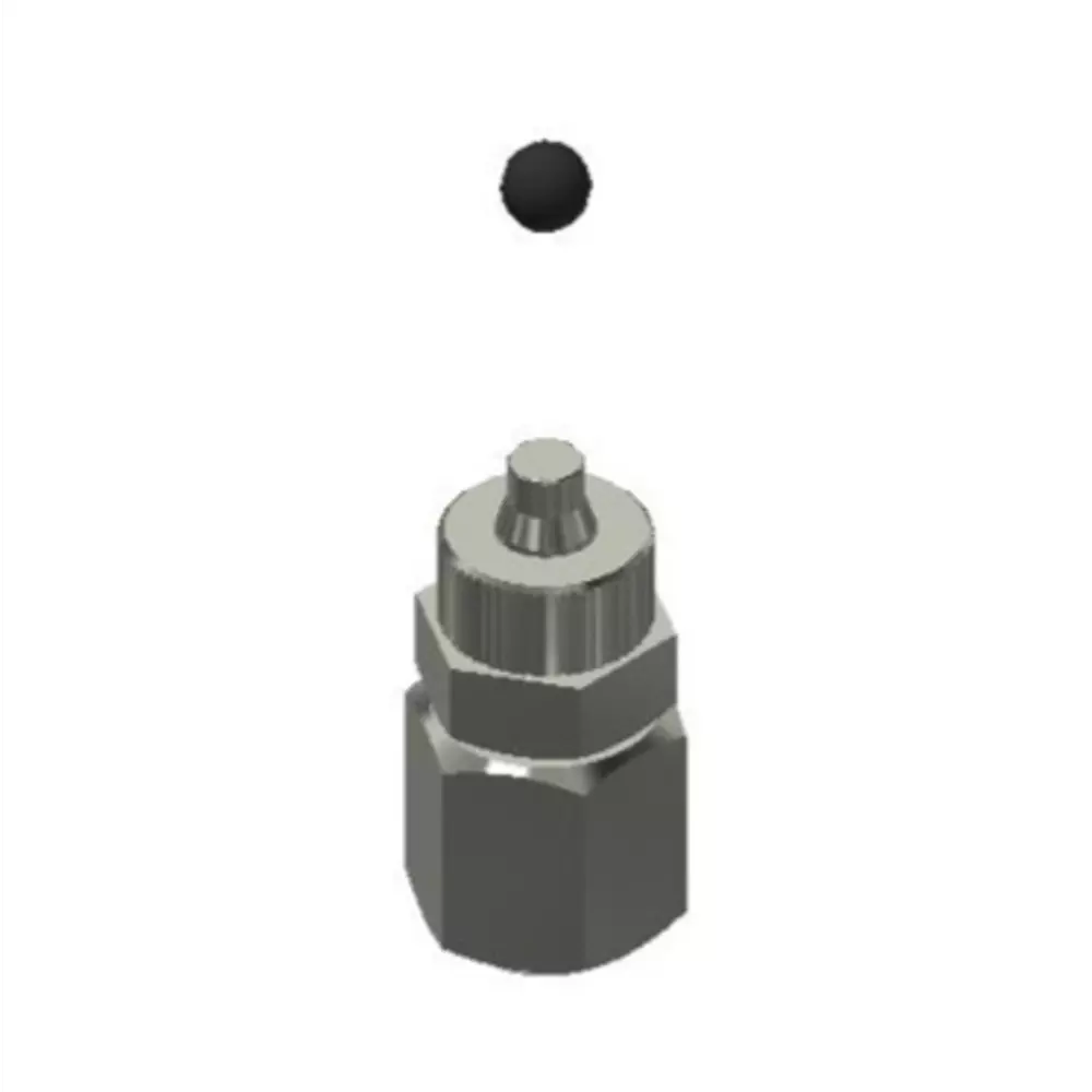 Amerex PRM End-of-Line Fitting (with Ball), O | Amerex Fire Safety
