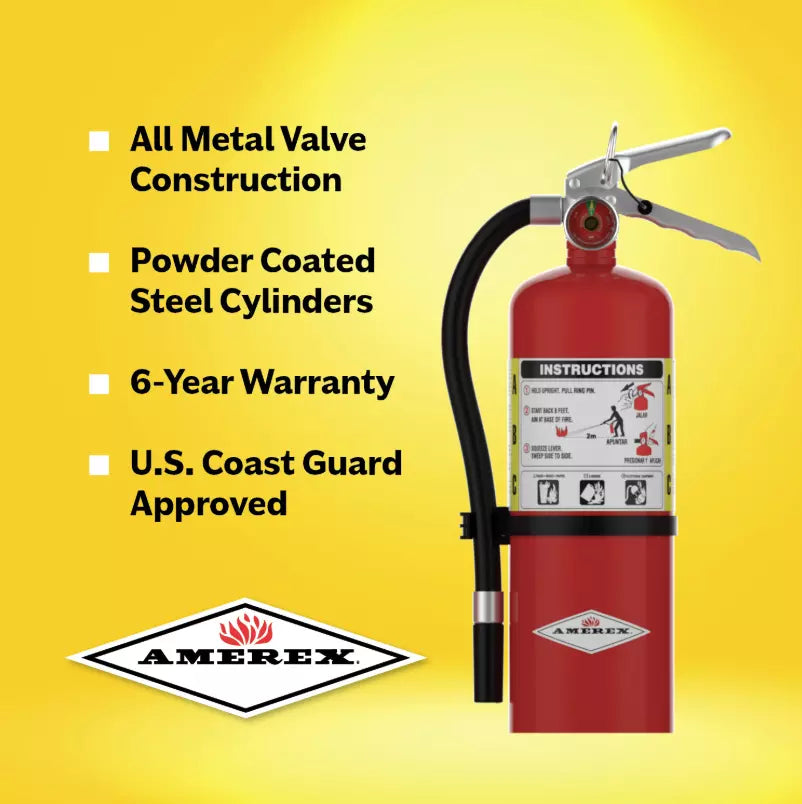 5LB Amerex B402 - ABC Dry Chemical Fire Extin | Amerex Fire Safety